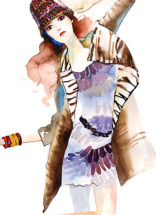位圖插畫插畫師藝術(shù)效果免費素材