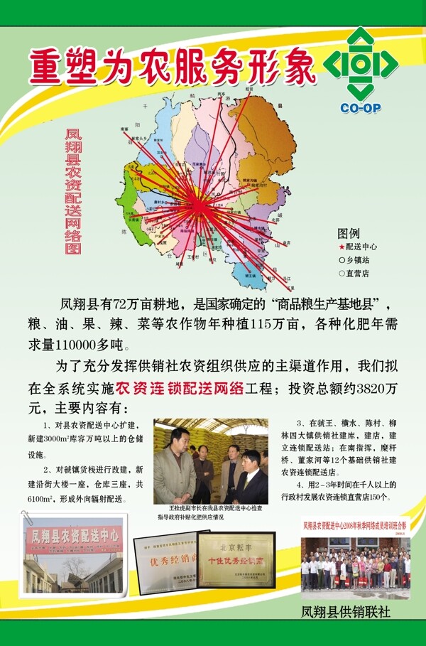 供銷社展板圖片