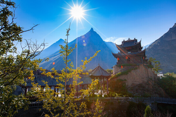 四川籌邊樓風景
