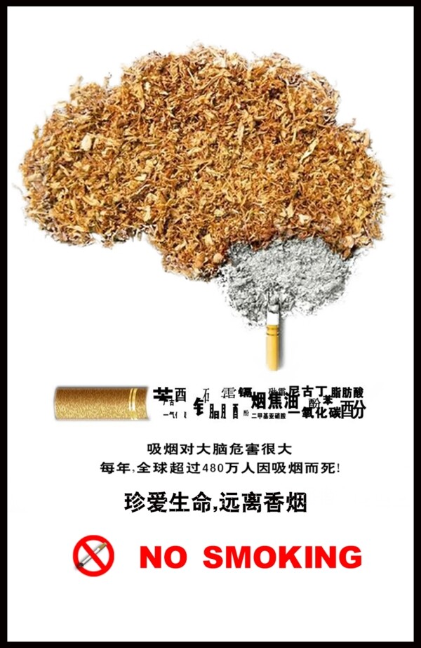 禁煙公益海報(bào)