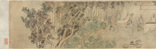 清葉芳林九日行庵文燕圖22圖片