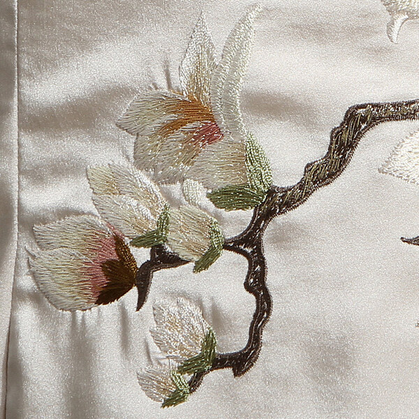 繡花平針繡植物花朵免費素材