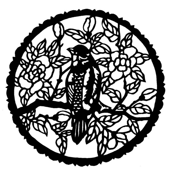 花鳥圖案裝飾圖案