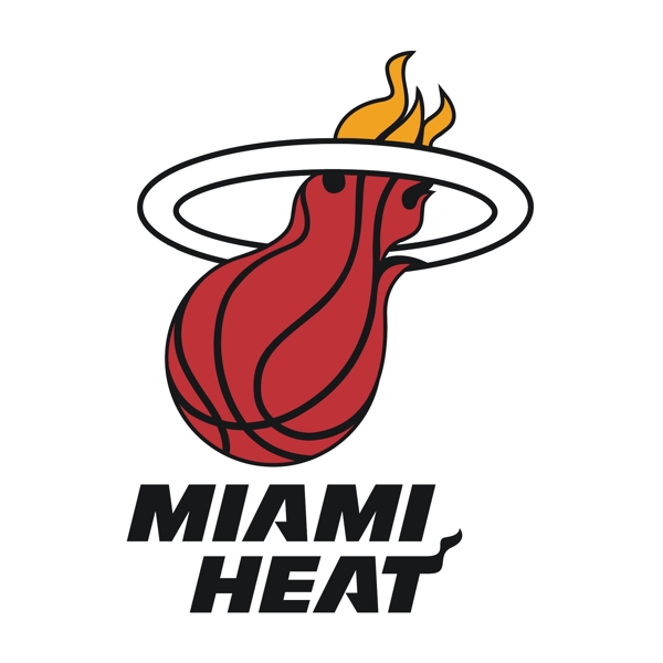 矢量NBA球队标志大全迈阿密热火图片