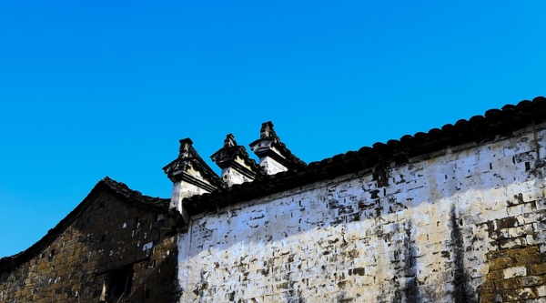 徽式建筑馬頭墻圖片