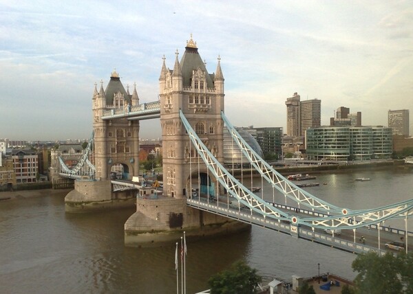 俯瞰伦敦桥图片