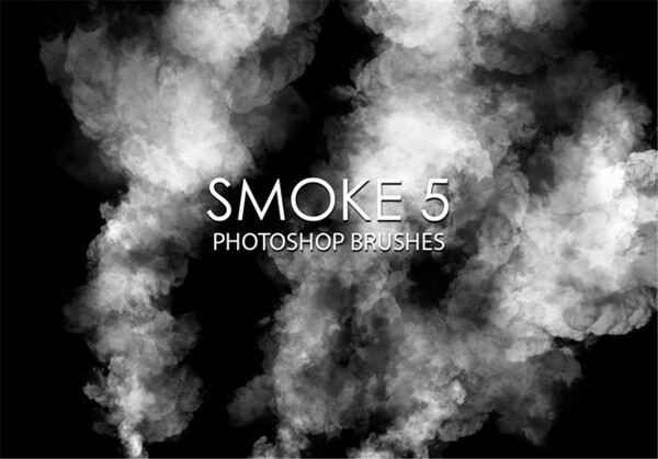 15个高质量的烟雾效果Photoshop水蒸气笔刷