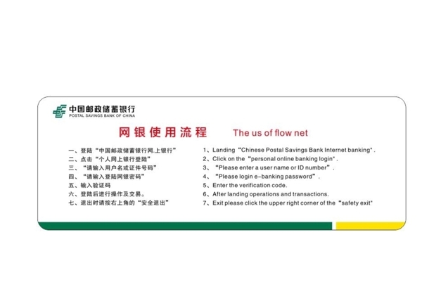 中国邮储银行网银使用流程图片
