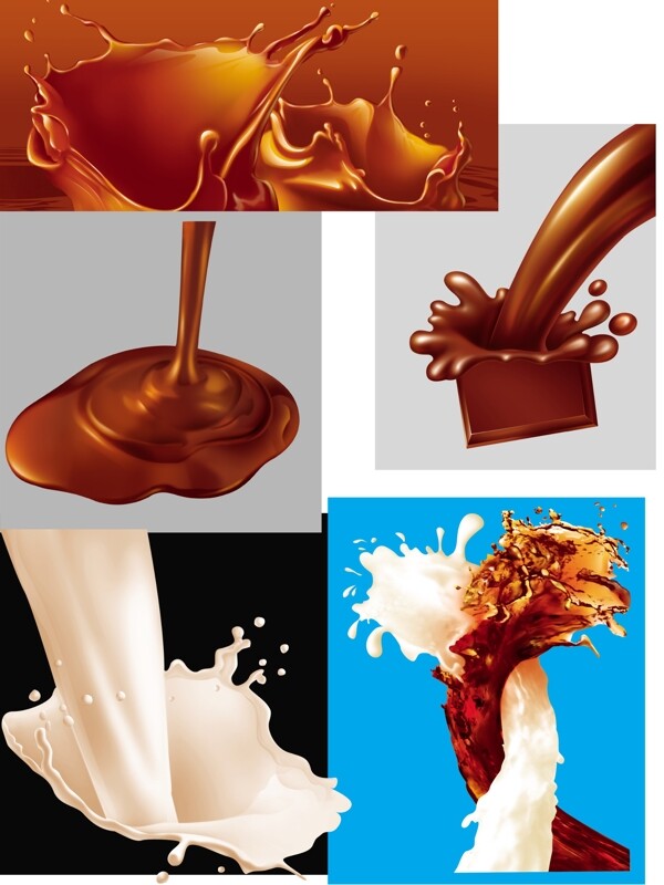 健康饮食图片下载牛奶巧克力饮料设计素材