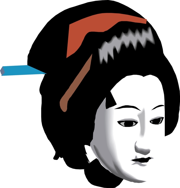 印花矢量圖民族風(fēng)日本風(fēng)格抽象免費(fèi)素材