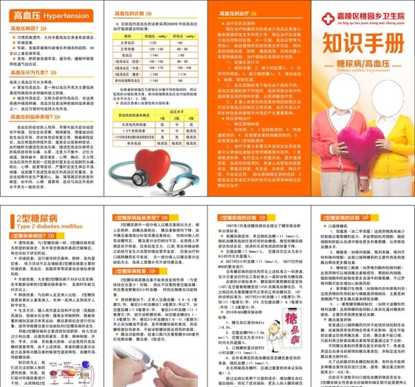 糖尿病高血压知识手册