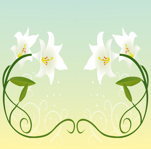 百合花移門