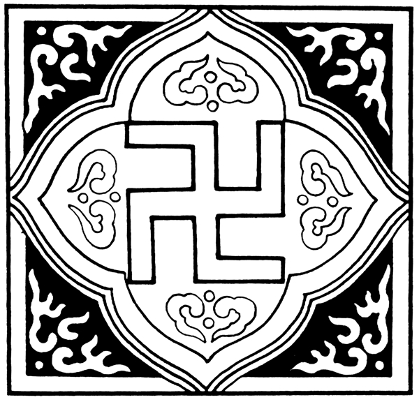 團(tuán)花紋樣傳統(tǒng)圖案0011