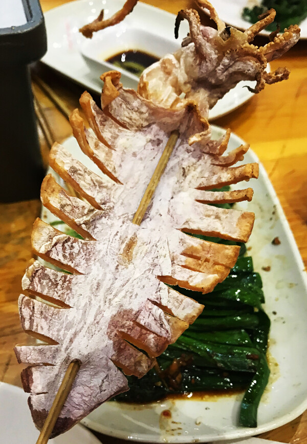 燒魷魚