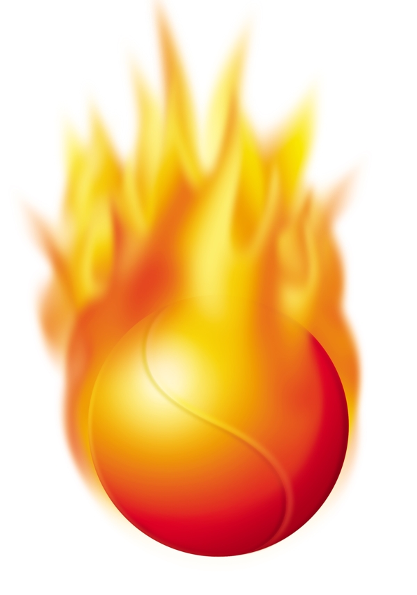 PSD燃烧的火球