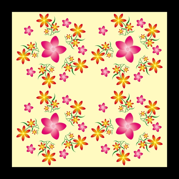 卡通花圖片