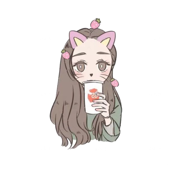 貓女卡通免扣素材