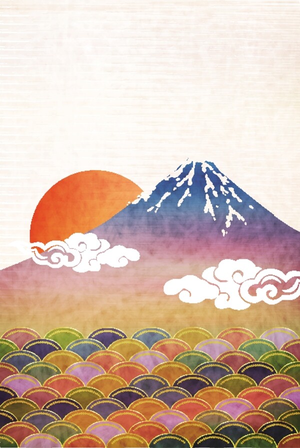 日式插畫