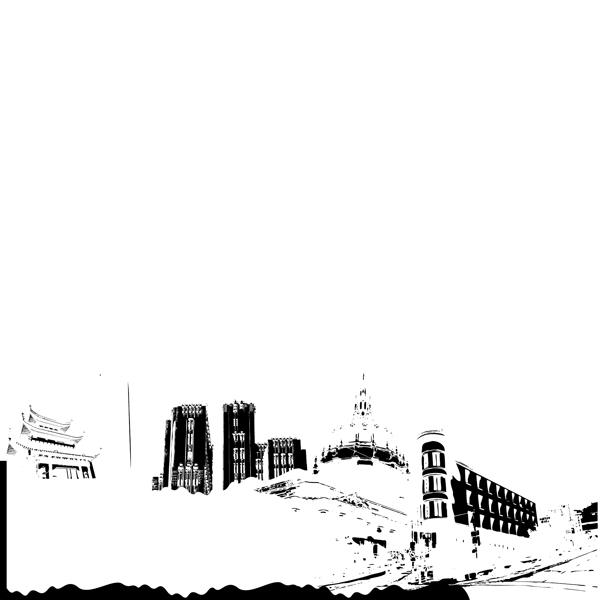 城市剪影