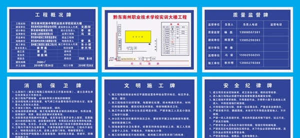 建筑工程五牌一圖圖片