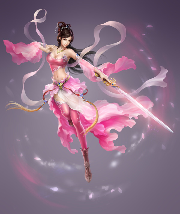 游戲人物素材圖片