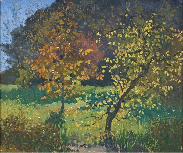 EliothGrunerAutumnManar193339.jpeg畫家風(fēng)景畫靜物油畫建筑油畫裝飾畫