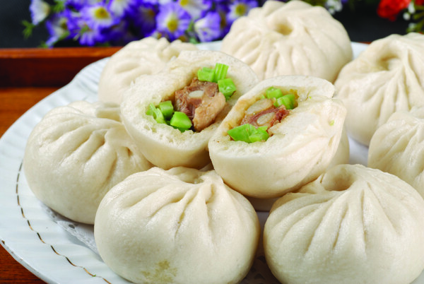 豆角排骨包圖片