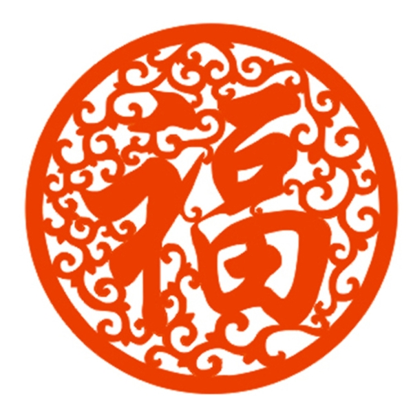 福字雕刻Corel文件
