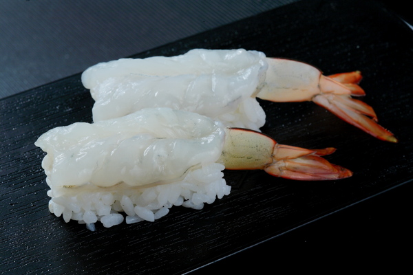 寿司北极虾寿司图片