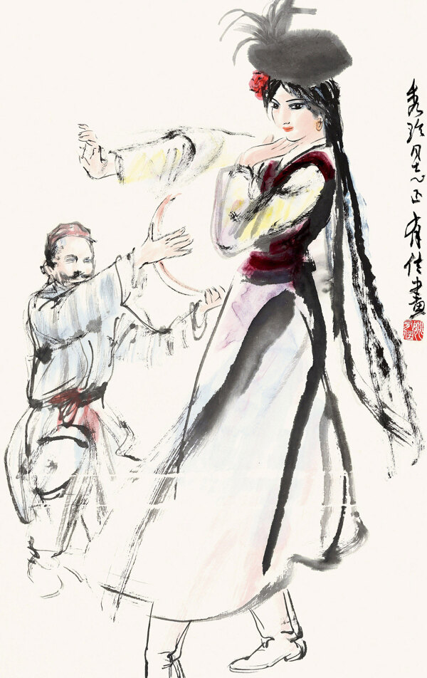 起舞圖圖片