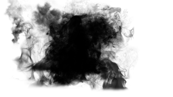 32個煙霧水墨透明通道素材