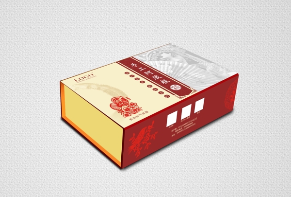 阿膠糕效果圖包裝