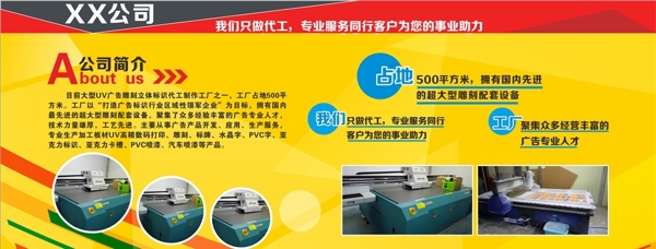 企業(yè)展板