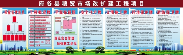 六牌一圖展板圖片