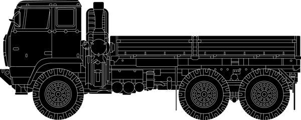 剪影03中小型車正面?zhèn)让娓┮暭粲皥D片
