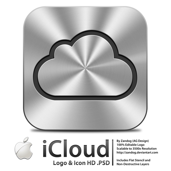 蘋果icloud圖標(biāo)