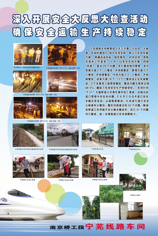 鐵路展板圖片