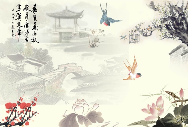 中国古典画图片