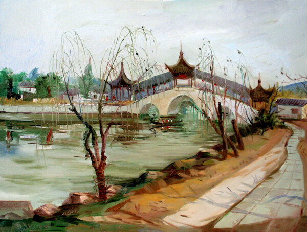 中國(guó)古典園林設(shè)計(jì)草圖圖片