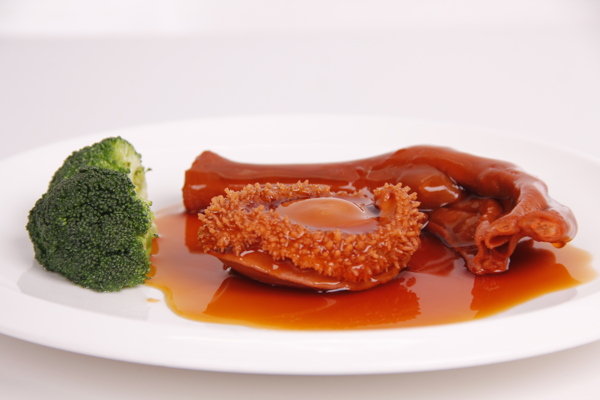 鮑魚鵝掌圖片