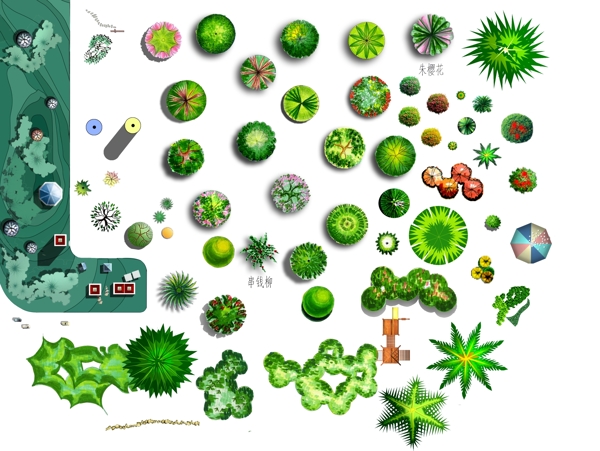绿化图例