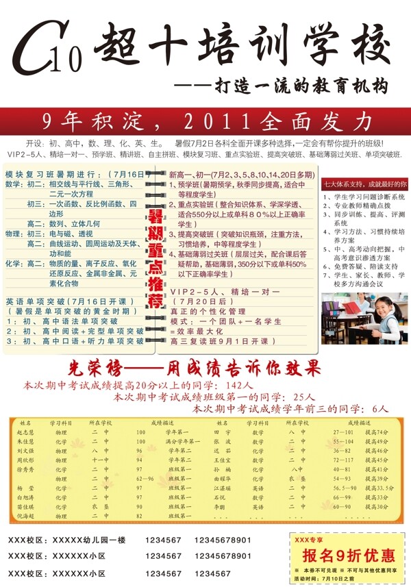 培訓(xùn)學(xué)校dm雜志圖片