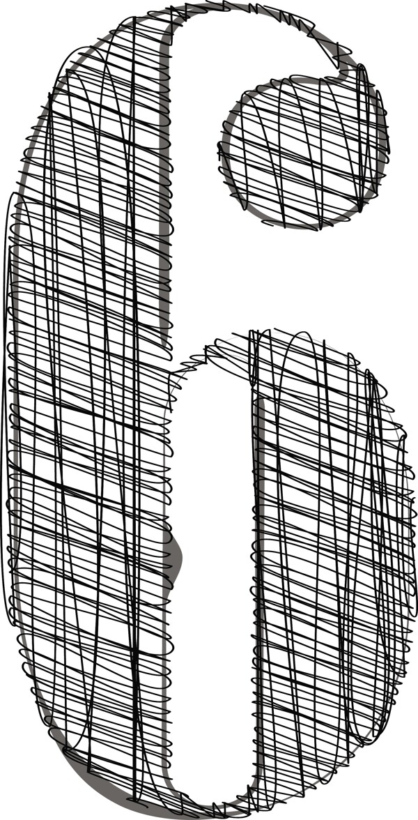 手繪字體矢量插畫(huà)
