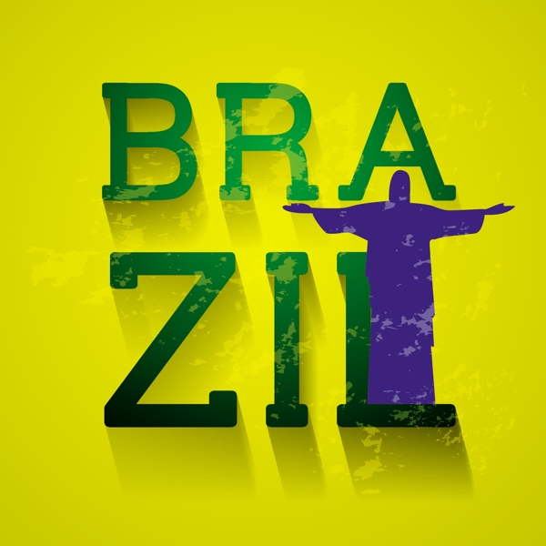 巴西世界杯神父海报