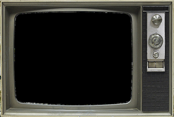 古董电视机样机免抠png透明图层素材