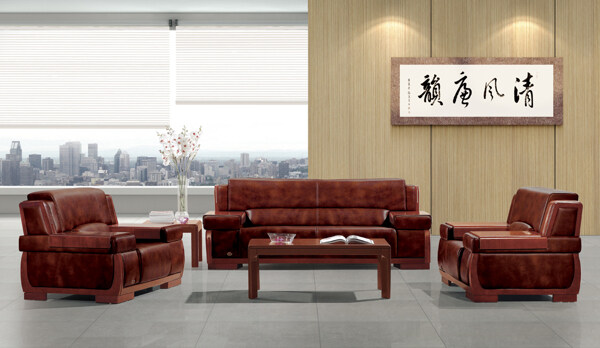 辦公沙發(fā)背景