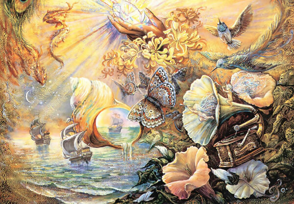 漂亮的歐美手繪插畫圖片