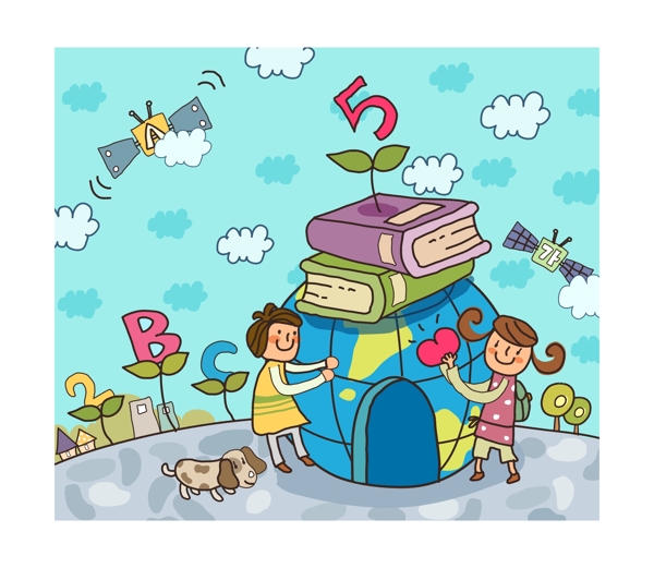 地球上的書(shū)本