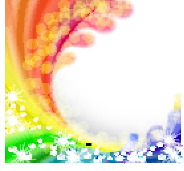 矢量煥彩閃亮幻彩素材背景