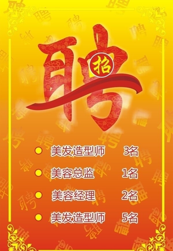 招牌聘招人